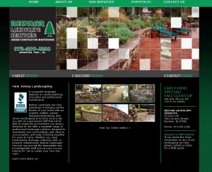 Bednar Landscape and Design - Landscape Website Design