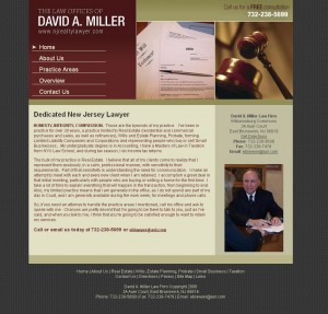 law-office-david-miller-njrealty-website-design