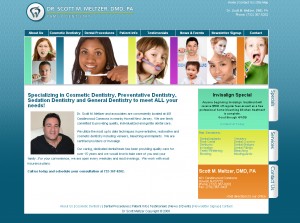 Dr. Meltzer - Healthcare Website Design