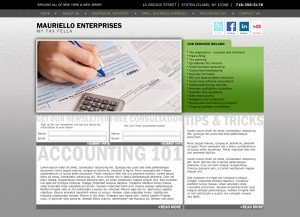 mauriello enterprises cpa website design