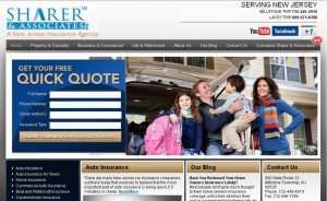 sharer-insurance-website-design